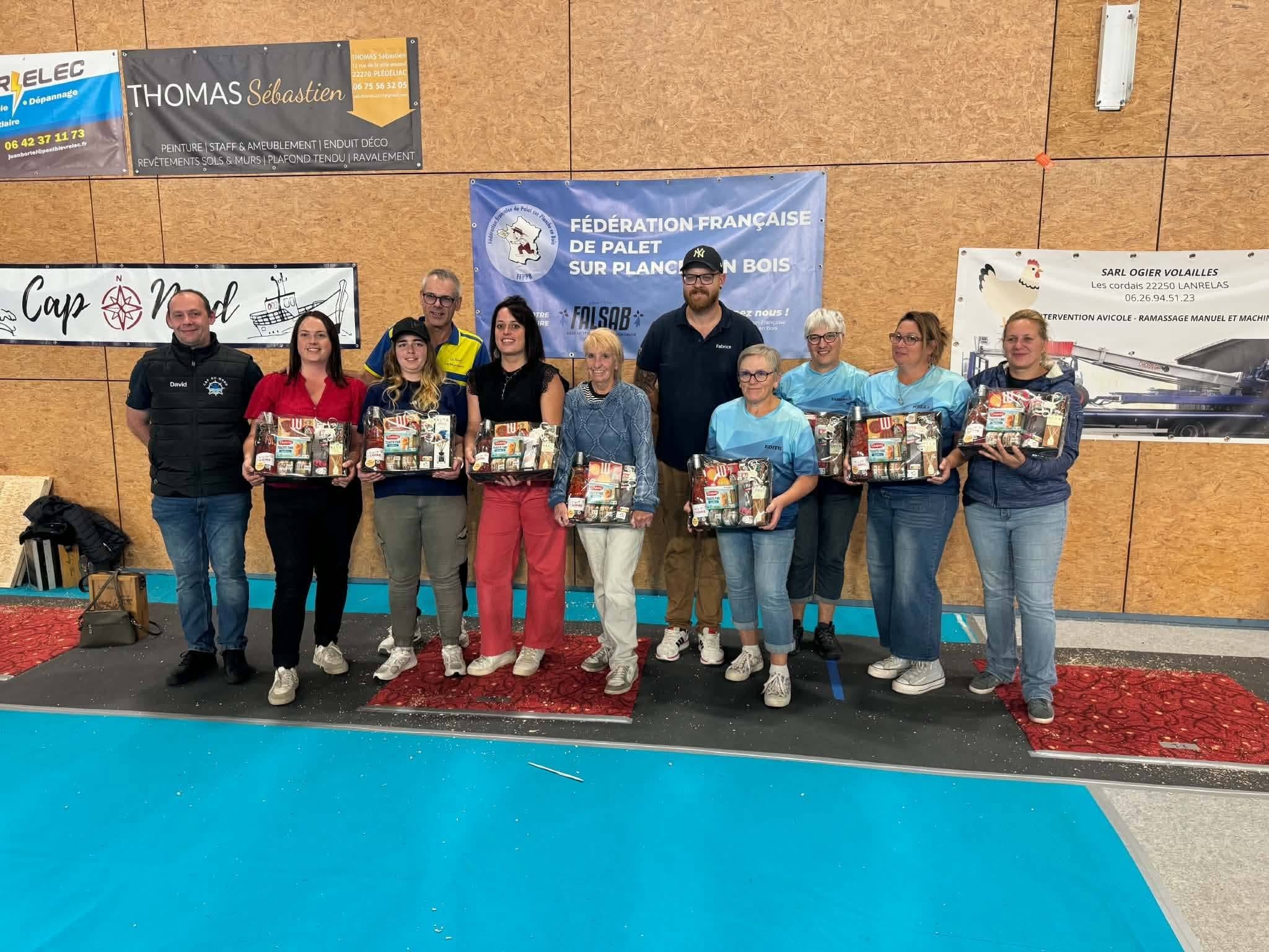 Coupe de France Quadrette : Finalistes Féminines