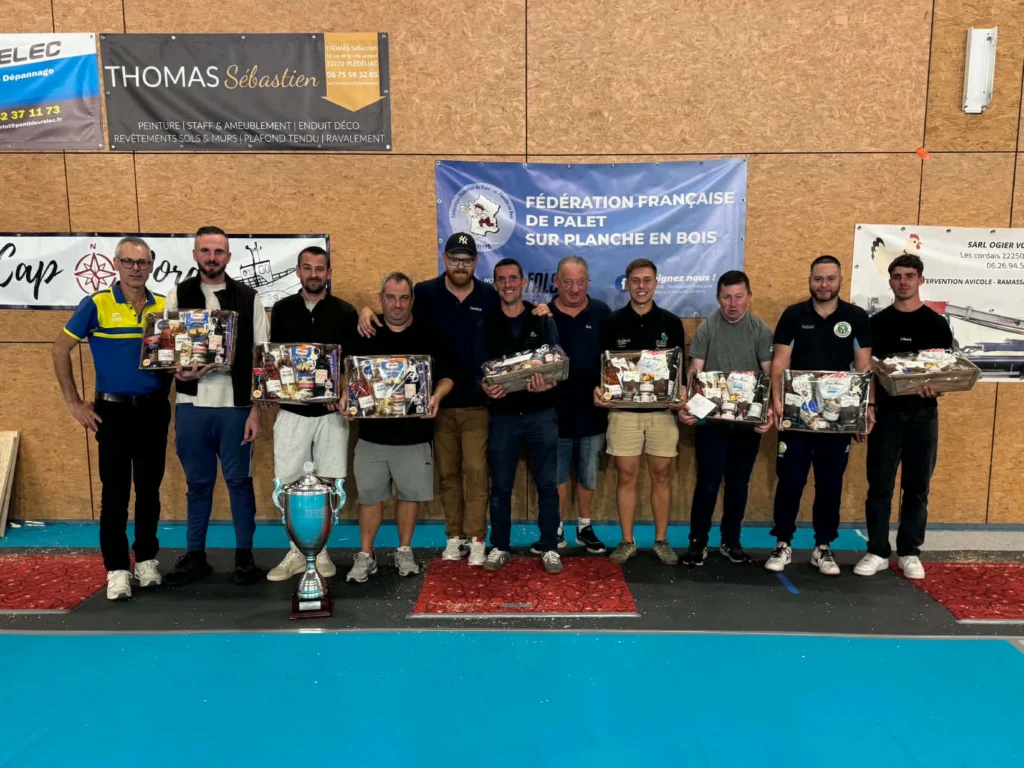 Finalistes de la finale 4-douzes de la Coupe de France Quadrette de la FFPPB 2026