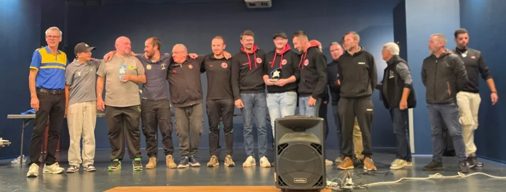 Podium de la division 2 de l'interclubs 2026