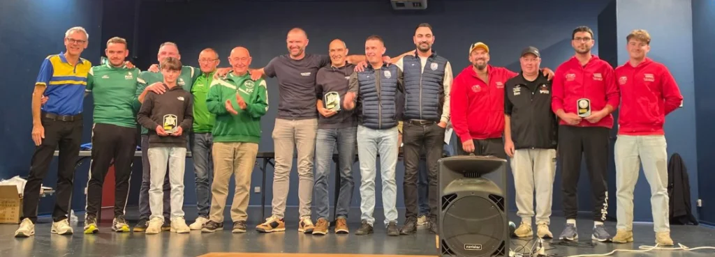 Podium de la division 3 de l'interclubs 2026