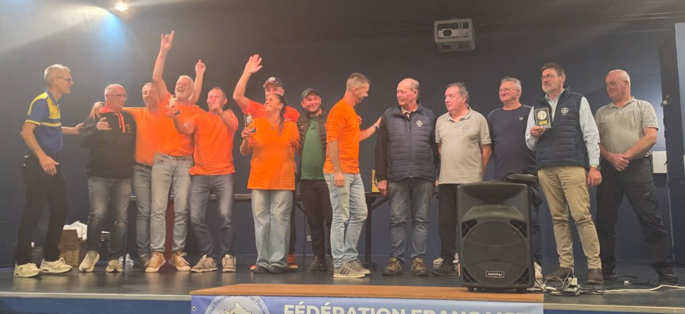 Podium de la division 4 de l'interclubs 2026