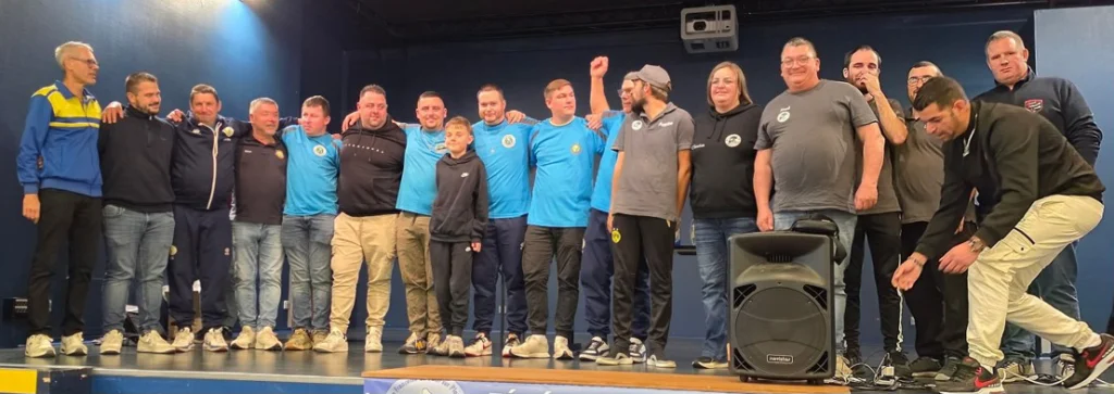 Podium de la division 6 de l'interclubs 2026